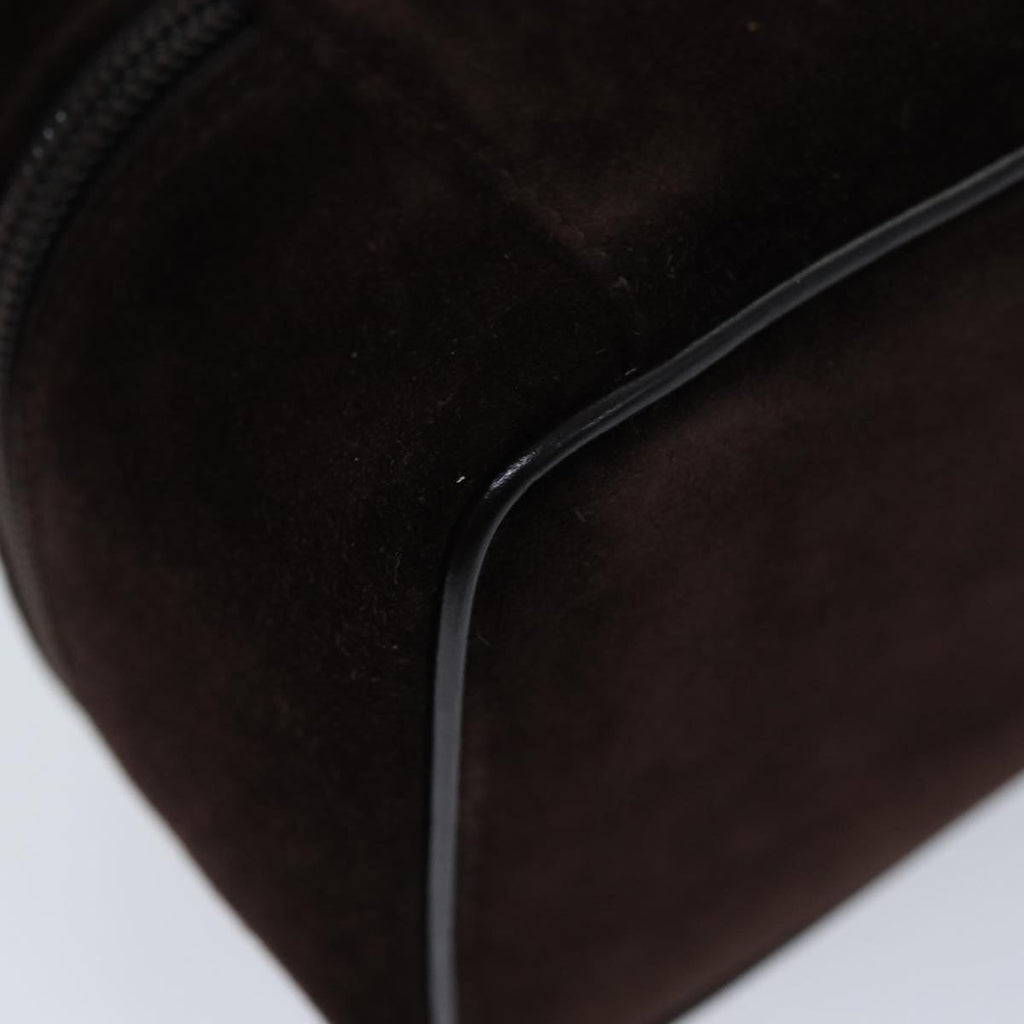 GUCCI Vanity Pouch Suede Brown 032 1705 0141 ep4143