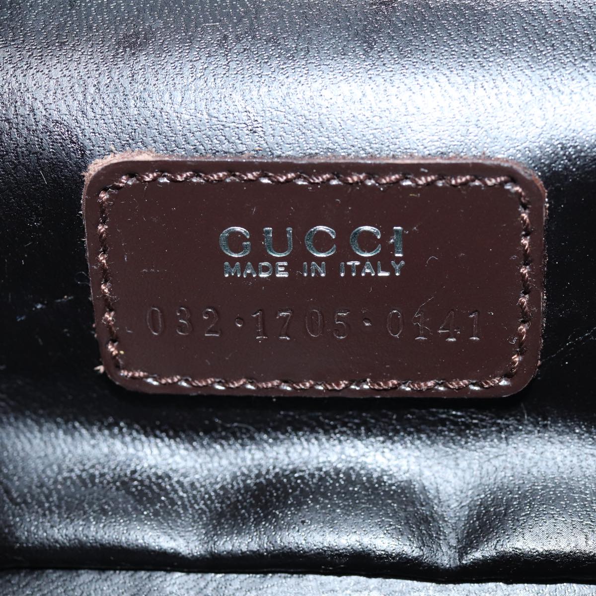 GUCCI Vanity Pouch Suede Brown 032 1705 0141 ep4143