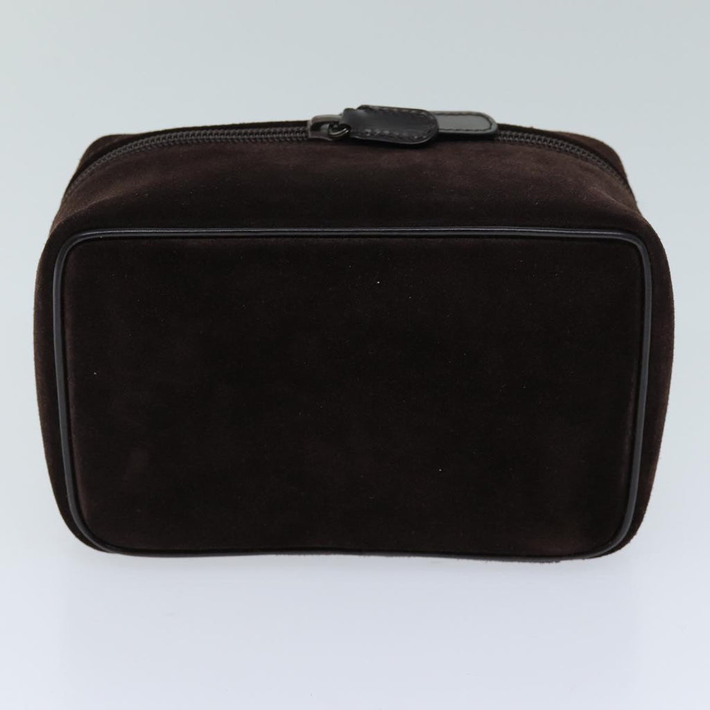 GUCCI Vanity Pouch Suede Brown 032 1705 0141 ep4143
