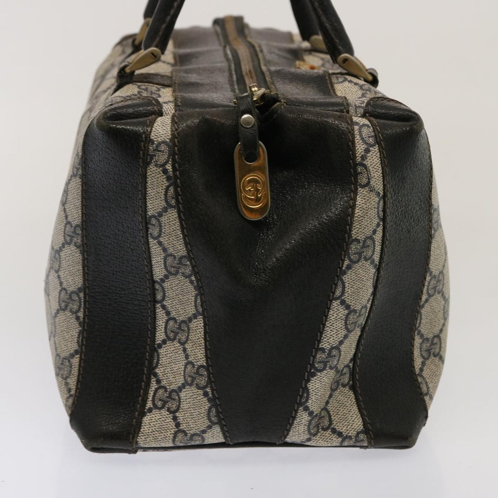 GUCCI GG Supreme Boston Bag PVC Navy ep4157