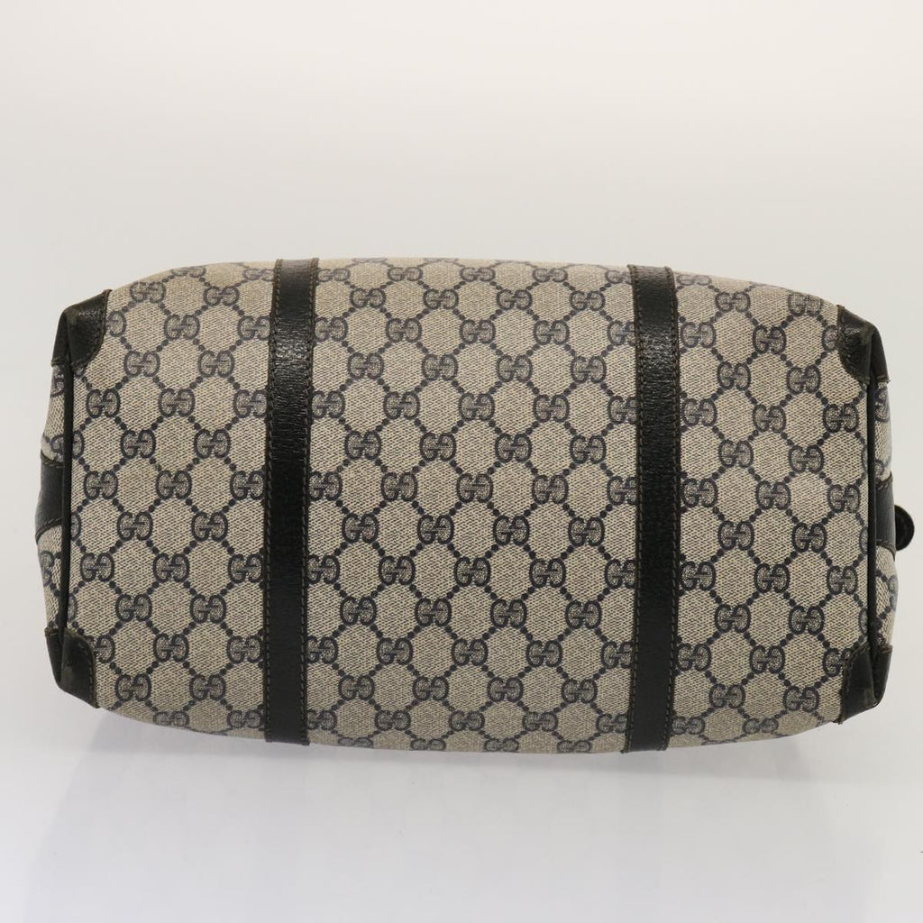 GUCCI GG Supreme Boston Bag PVC Navy ep4157