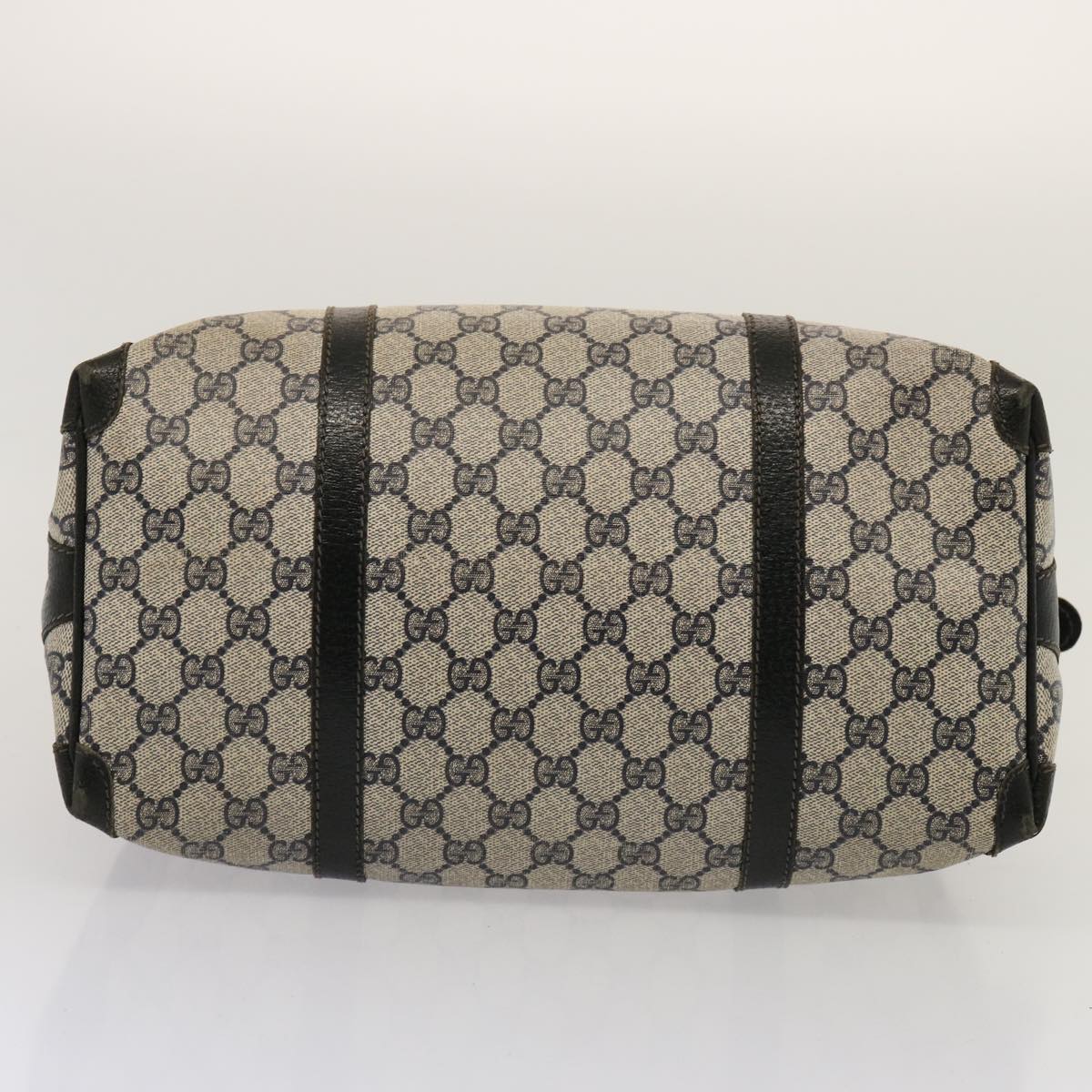 GUCCI GG Supreme Boston Bag PVC Navy ep4157