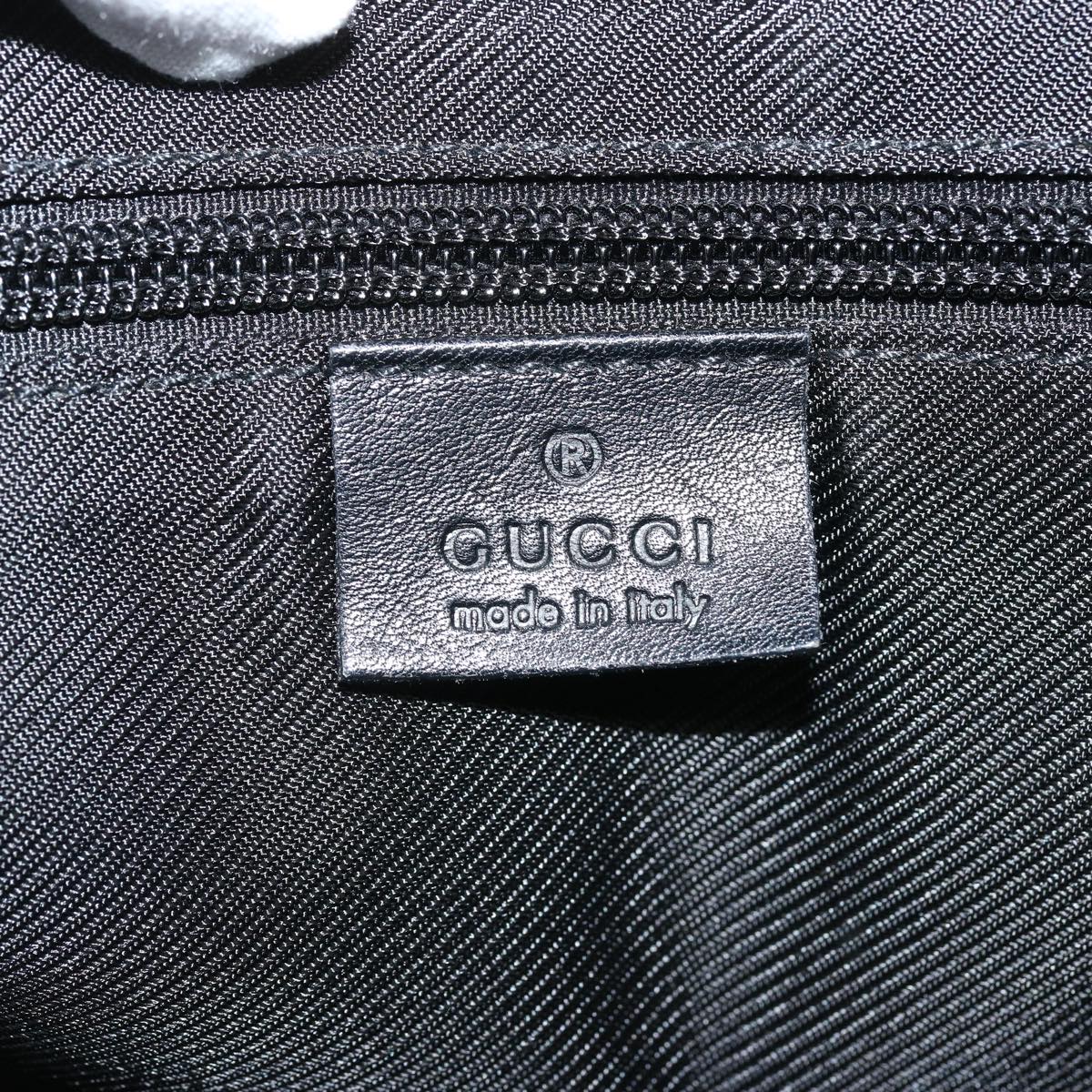 GUCCI GG Canvas Hand Bag Black 019 0402 ep4158