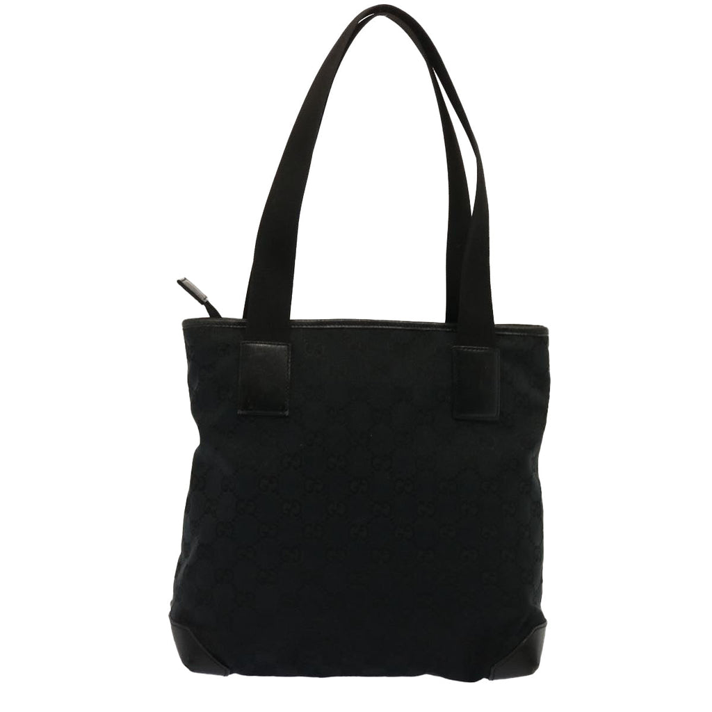 GUCCI GG Canvas Hand Bag Black 019 0402 ep4158