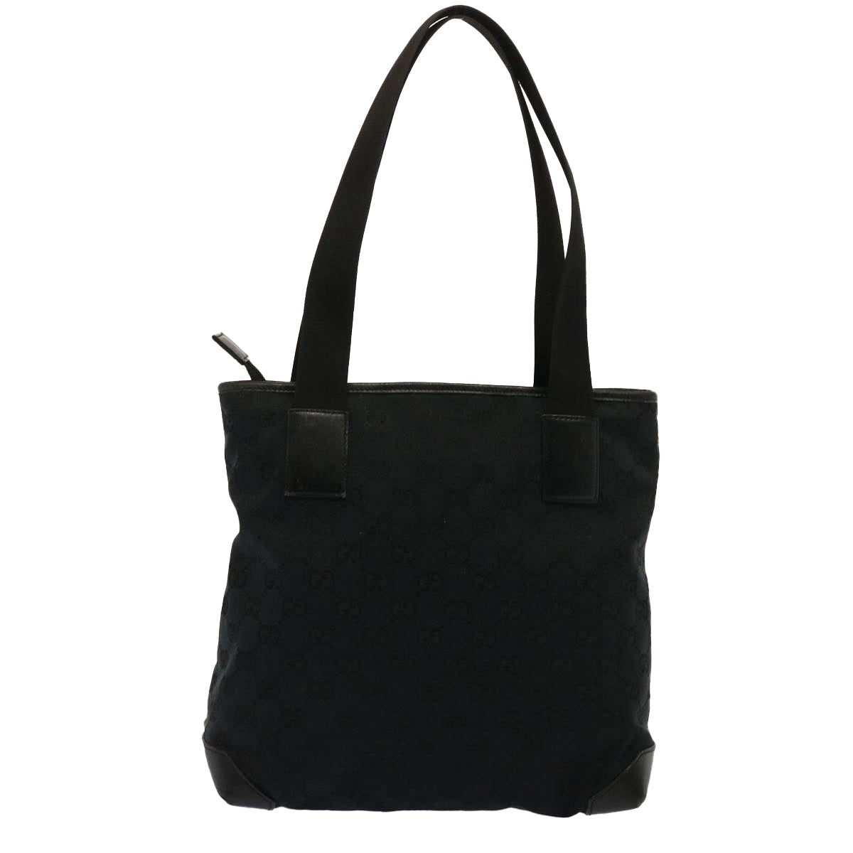 GUCCI GG Canvas Hand Bag Black 019 0402 ep4158