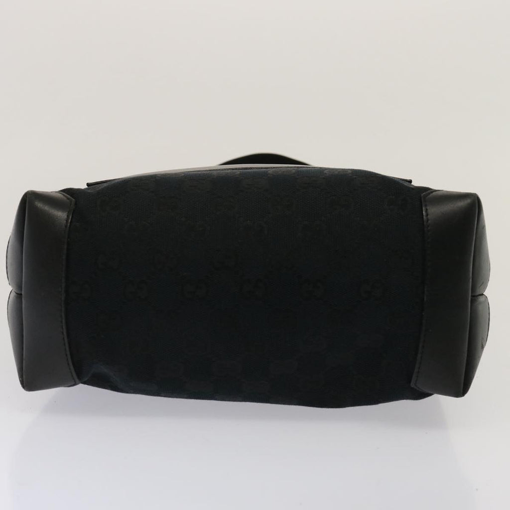 GUCCI GG Canvas Hand Bag Black 019 0402 ep4158