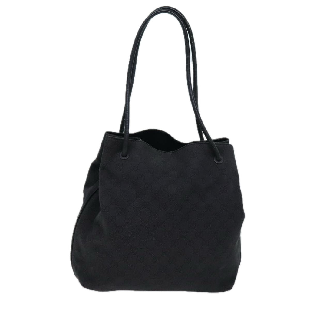 GUCCI GG Canvas Shoulder Bag Black 101341 ep4176