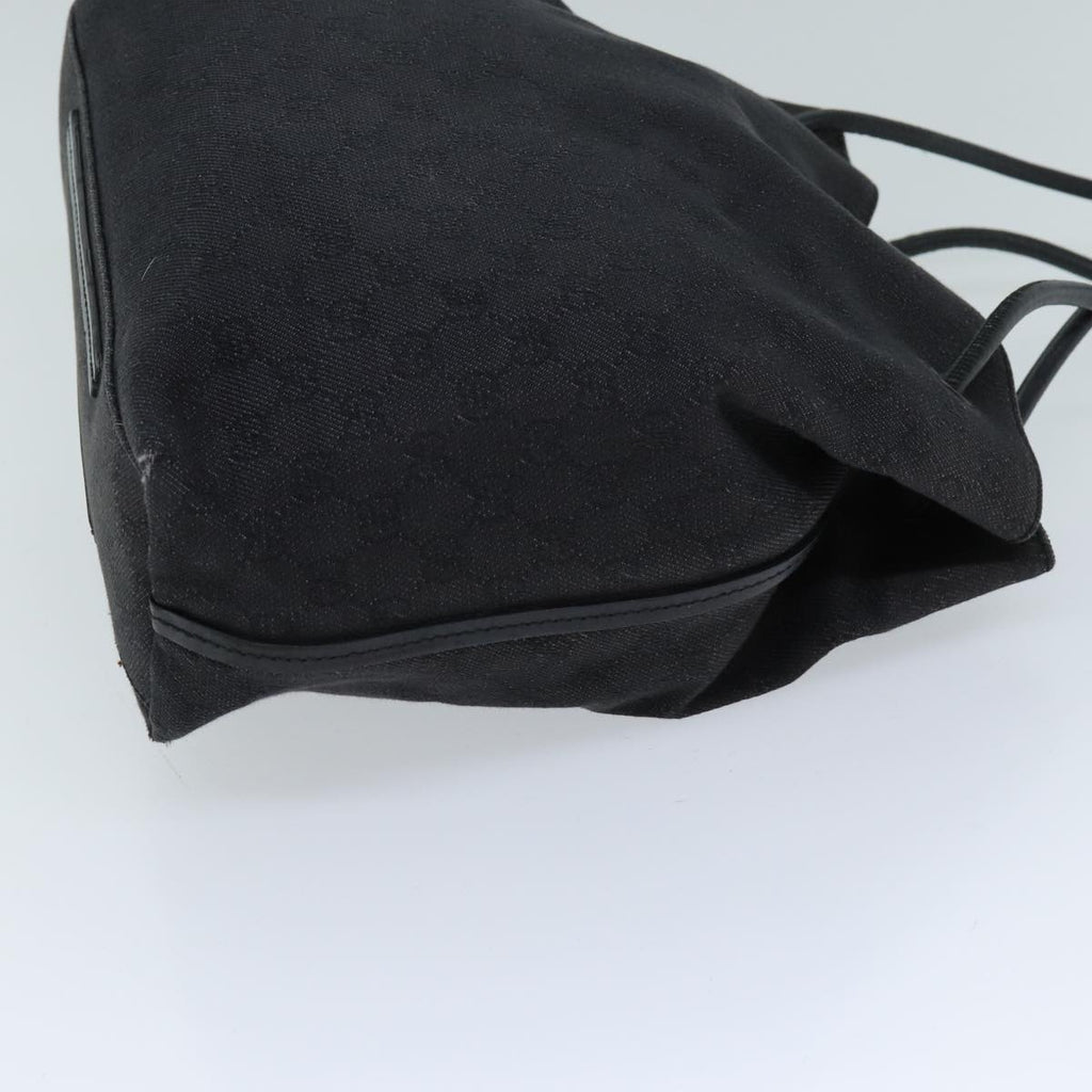 GUCCI GG Canvas Shoulder Bag Black 101341 ep4176