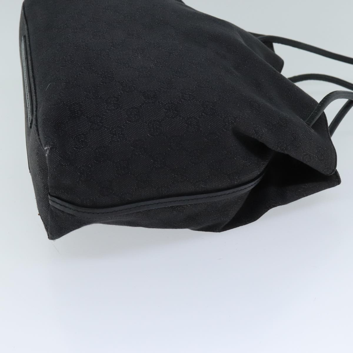 GUCCI GG Canvas Shoulder Bag Black 101341 ep4176