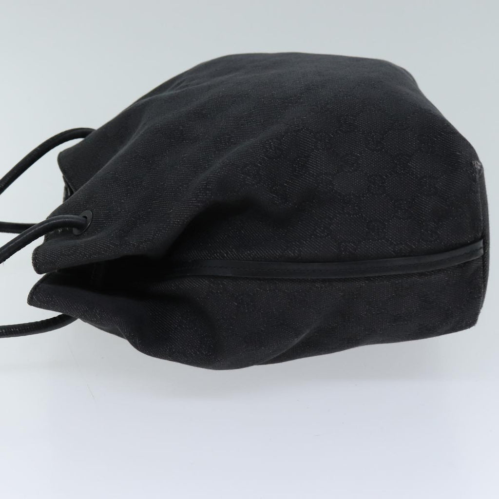 GUCCI GG Canvas Shoulder Bag Black 101341 ep4176