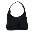 GUCCI GG Canvas Shoulder Bag Black 001 3380 ep4182