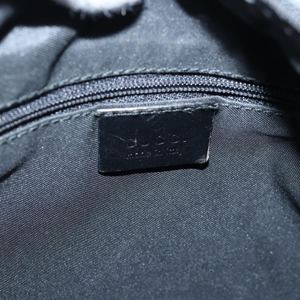 GUCCI GG Canvas Shoulder Bag Black 001 3380 ep4182