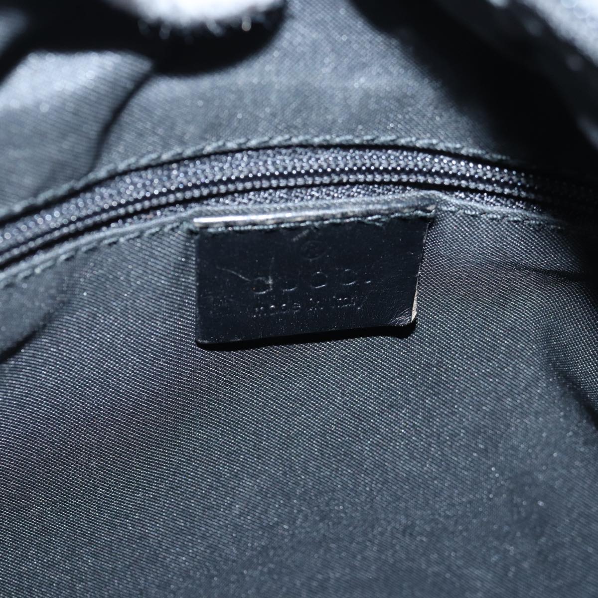 GUCCI GG Canvas Shoulder Bag Black 001 3380 ep4182