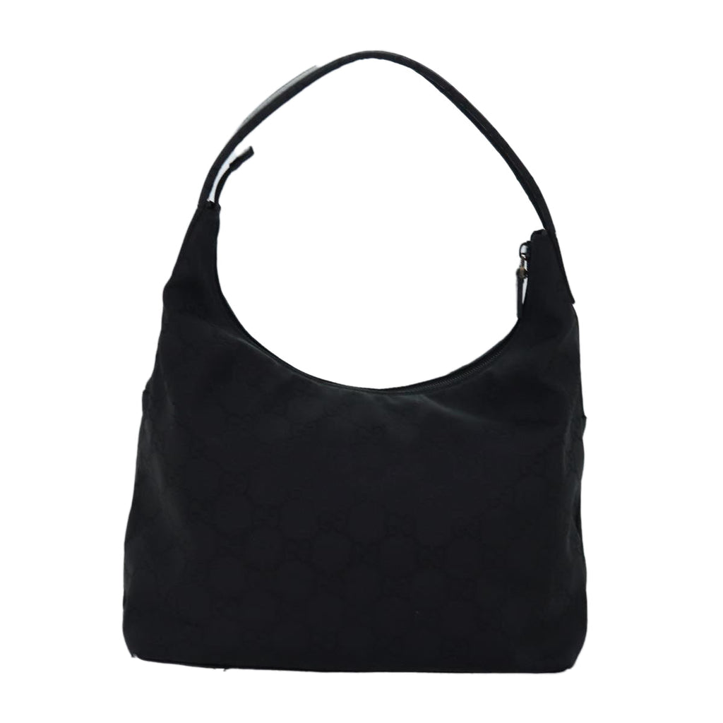 GUCCI GG Canvas Shoulder Bag Black 001 3380 ep4182
