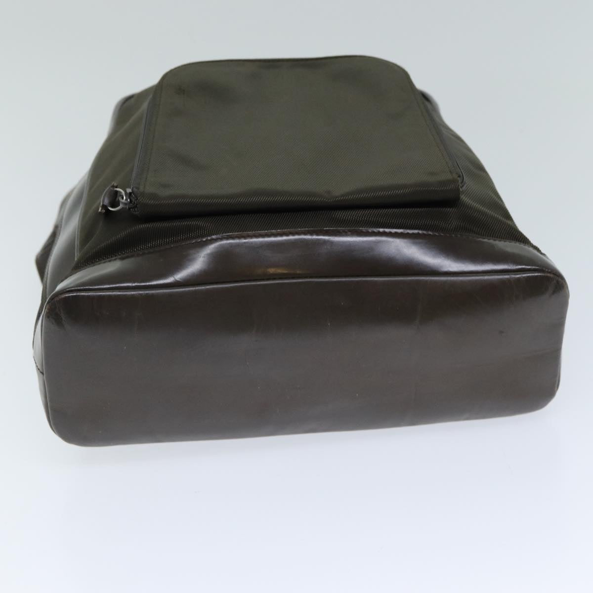 GUCCI Bamboo Body Bag Nylon Khaki 003 2058 0059 5 ep4187