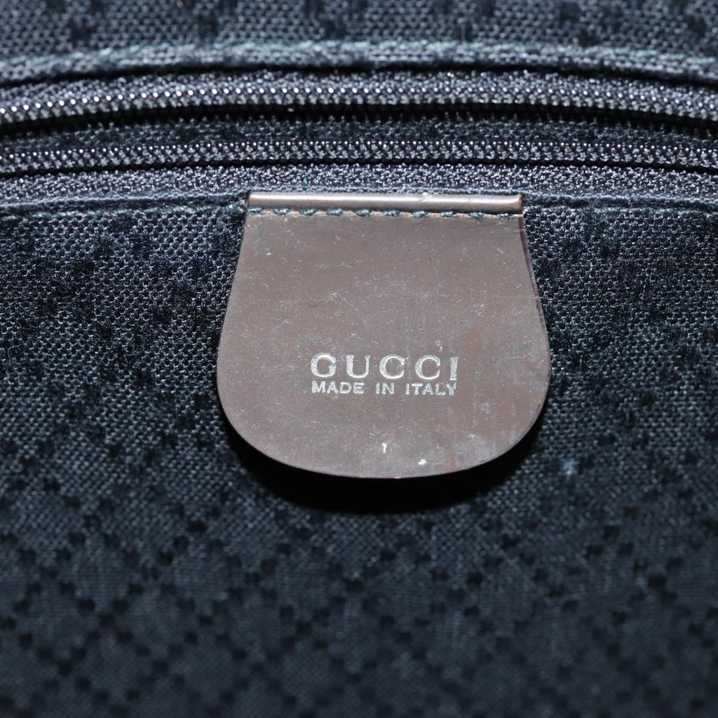 GUCCI Bamboo Body Bag Nylon Khaki 003 2058 0059 5 ep4187