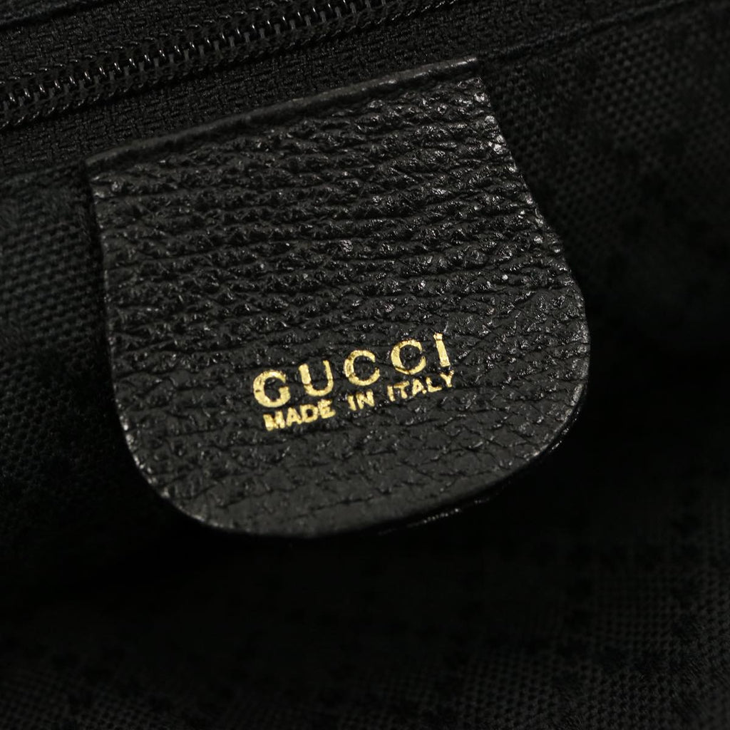 GUCCI Bamboo Hand Bag Suede Khaki 000 2865 0290 ep4189