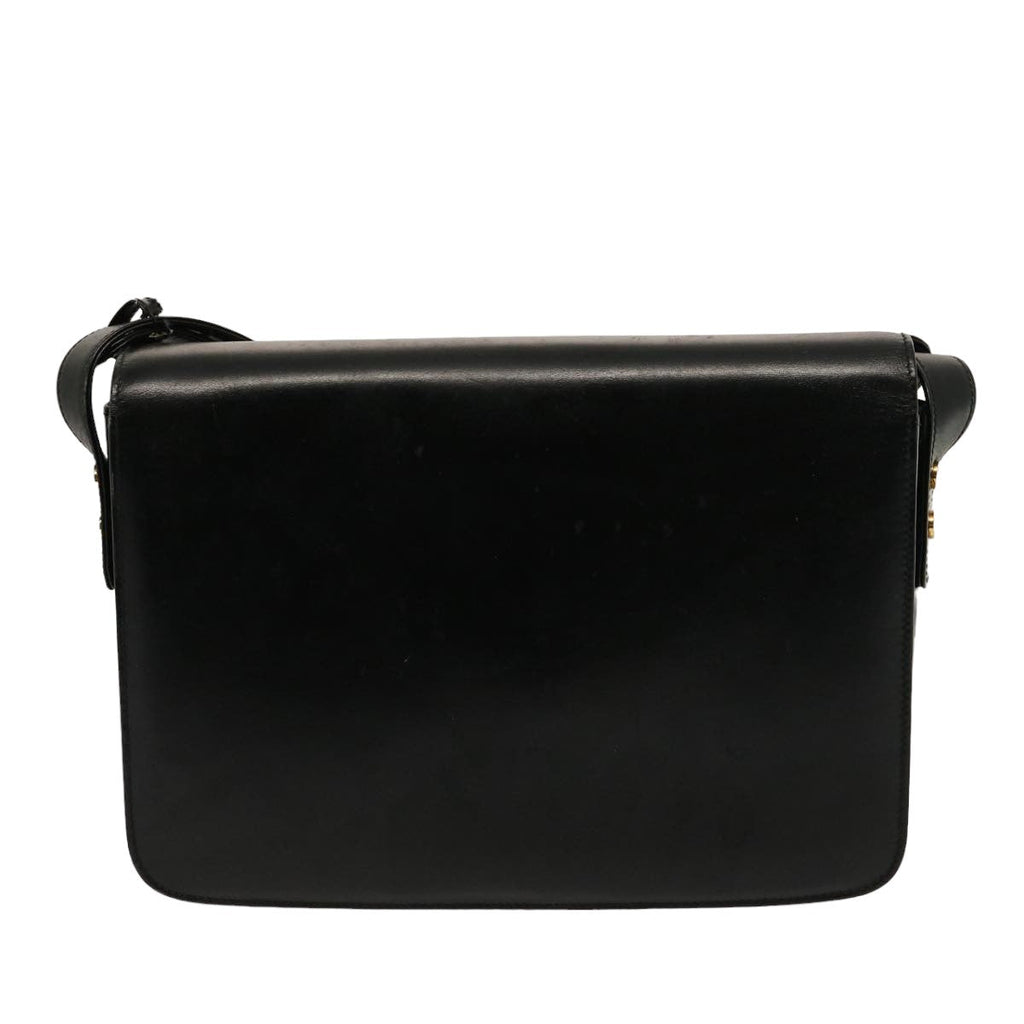 GUCCI Shoulder Bag Leather Black 001 406 0929 ep4190