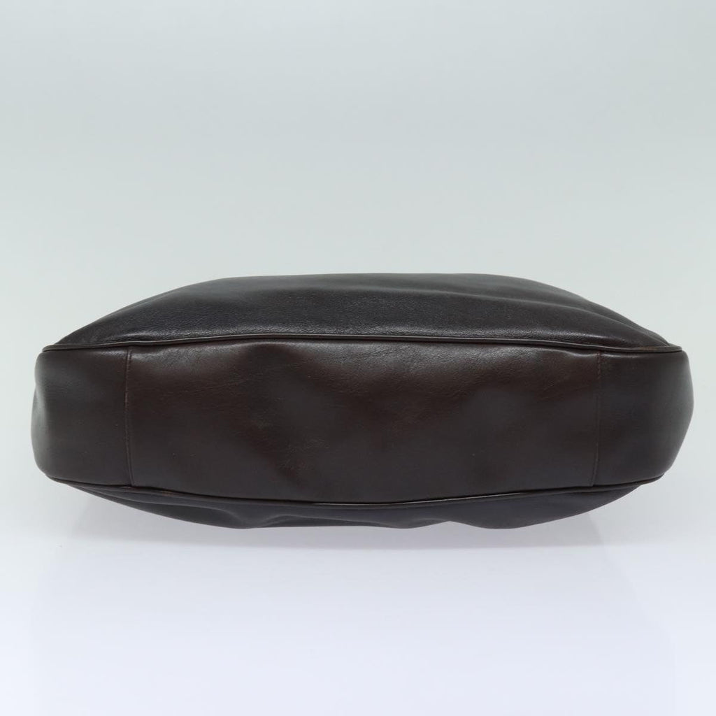 GUCCI Bamboo Hand Bag Nylon Brown 0011877 2123 ep4196