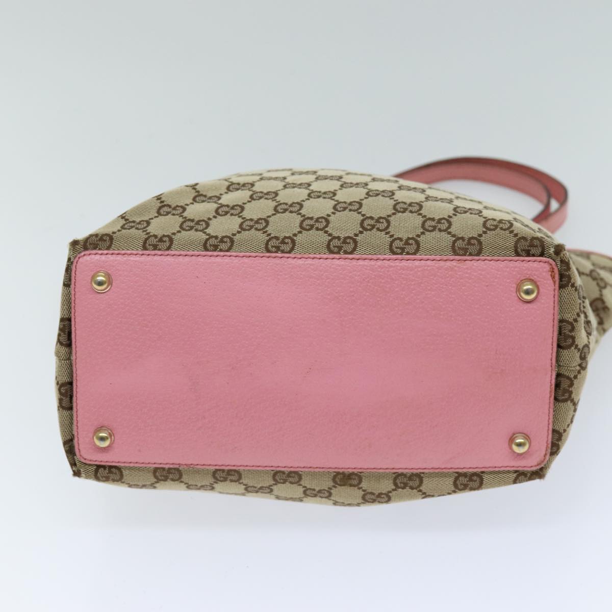 GUCCI GG Canvas Tote Bag Beige 120836 ep4211