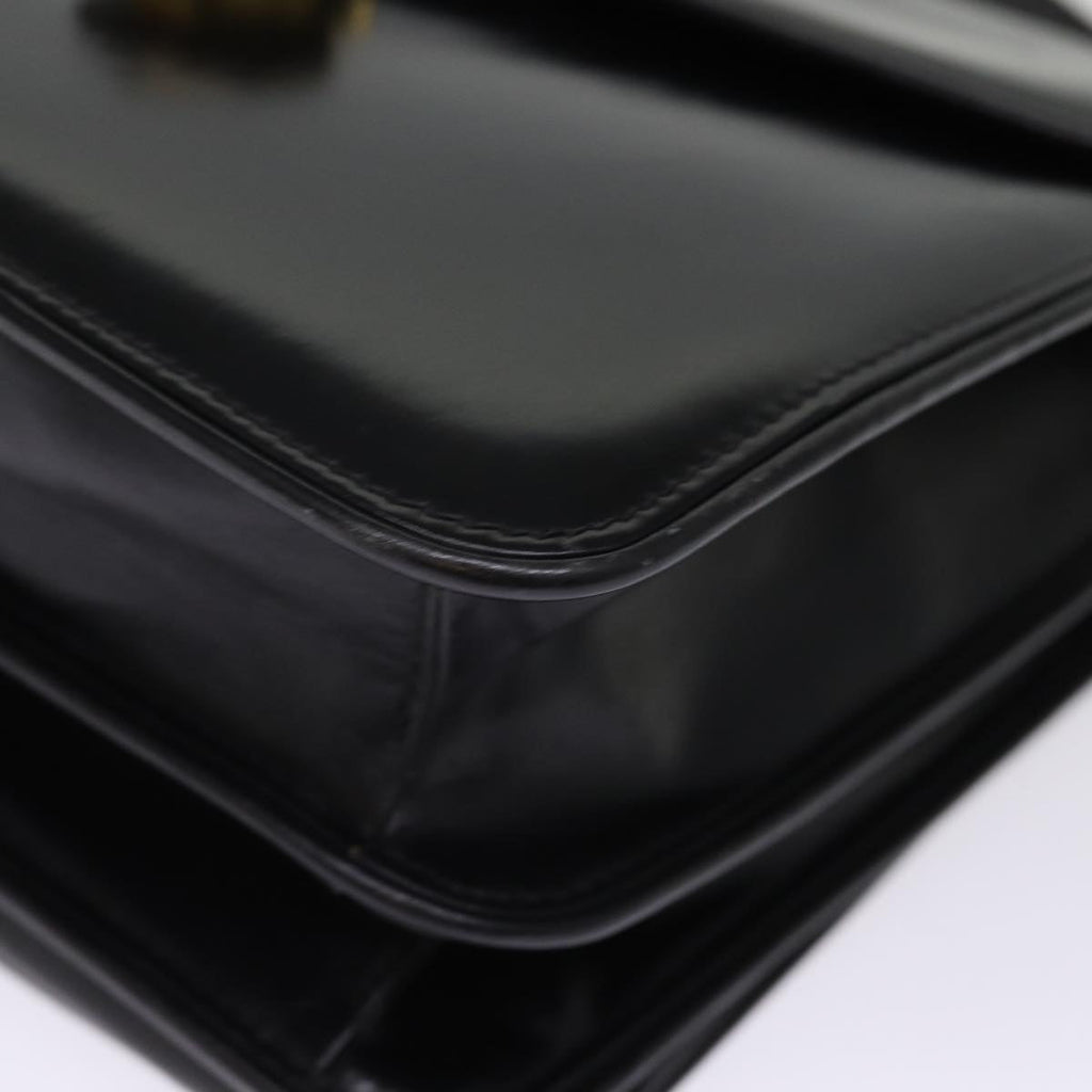 GUCCI Shoulder Bag Leather Black ep4218