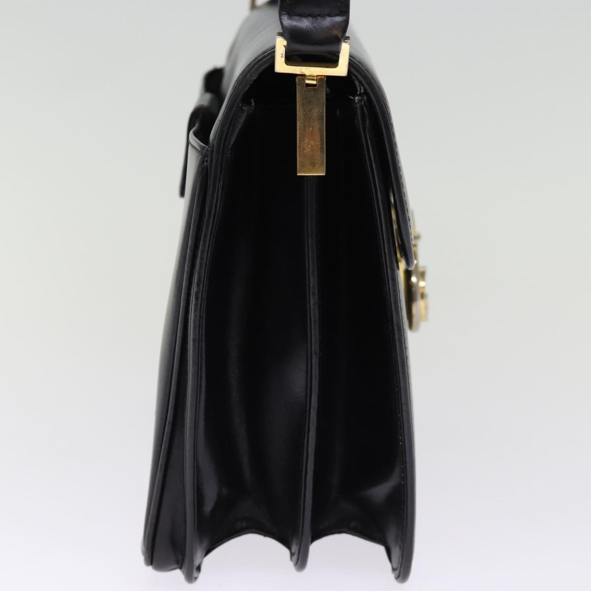GUCCI Shoulder Bag Leather Black ep4218