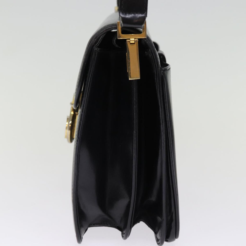 GUCCI Shoulder Bag Leather Black ep4218