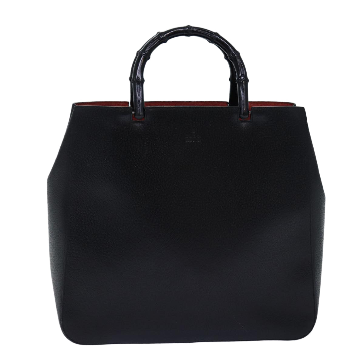 GUCCI Bamboo Hand Bag Leather Black 002 1060 ep4233
