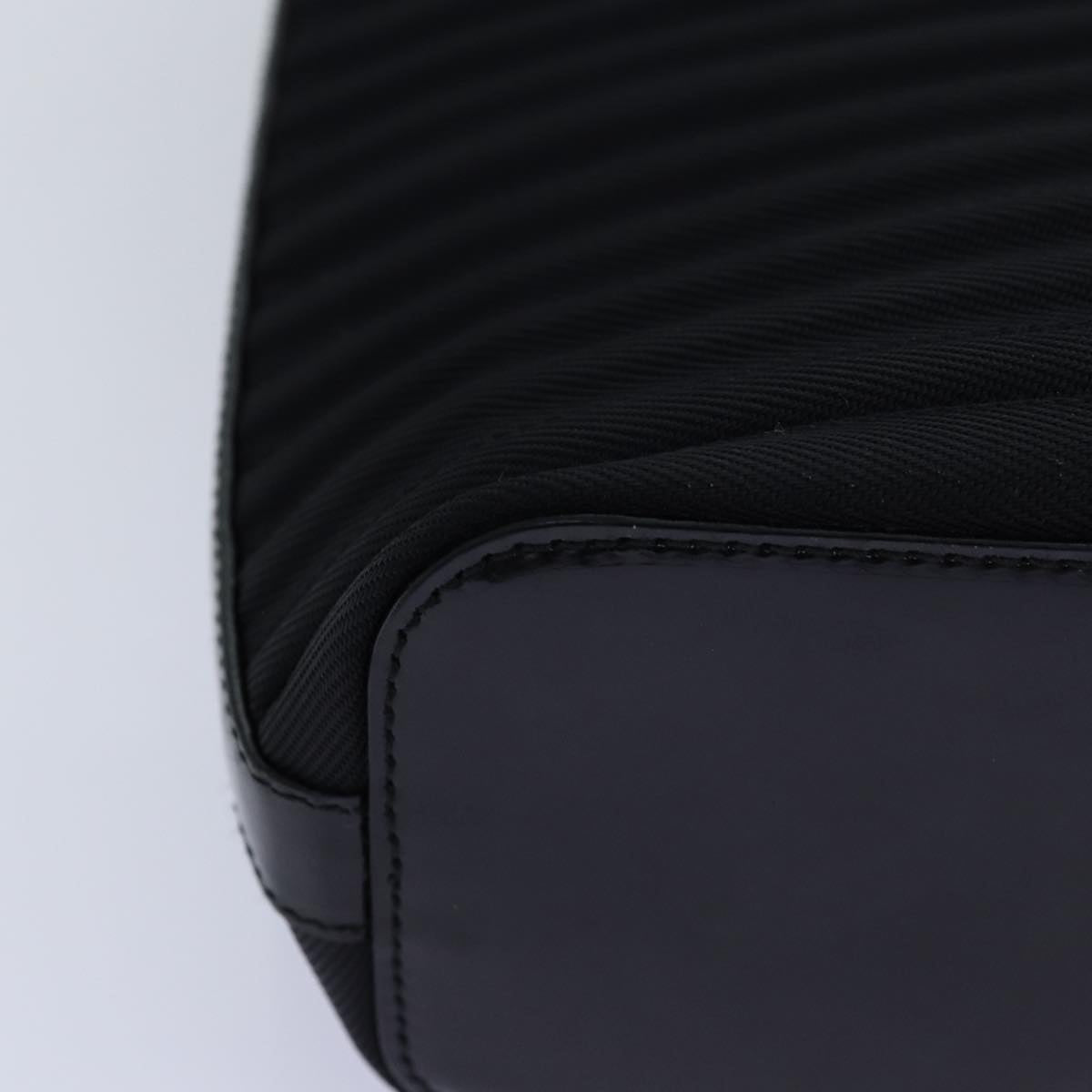 GUCCI Bamboo Hand Bag Nylon 2way Black 000 1998 0588 ep4254