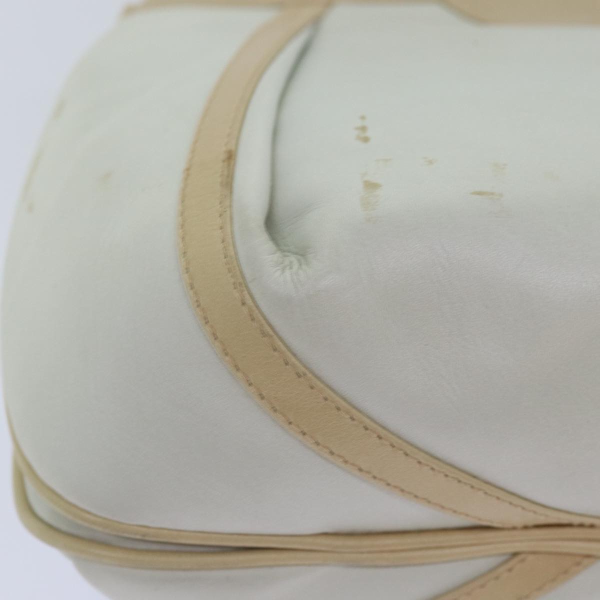 GUCCI Shoulder Bag Leather Beige ep4257