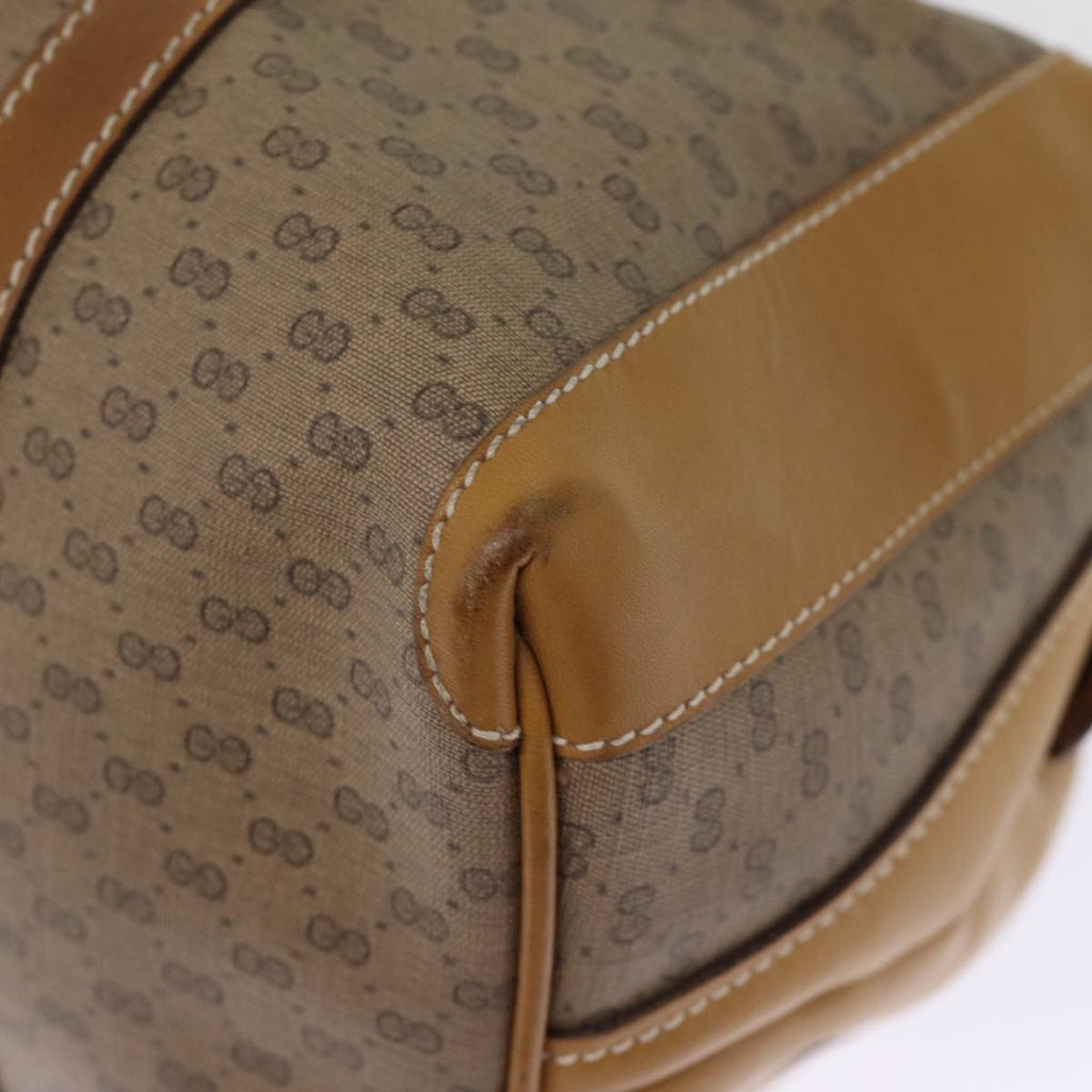 GUCCI Micro GG Supreme Boston Bag PVC Beige 002 25 2112 ep4263