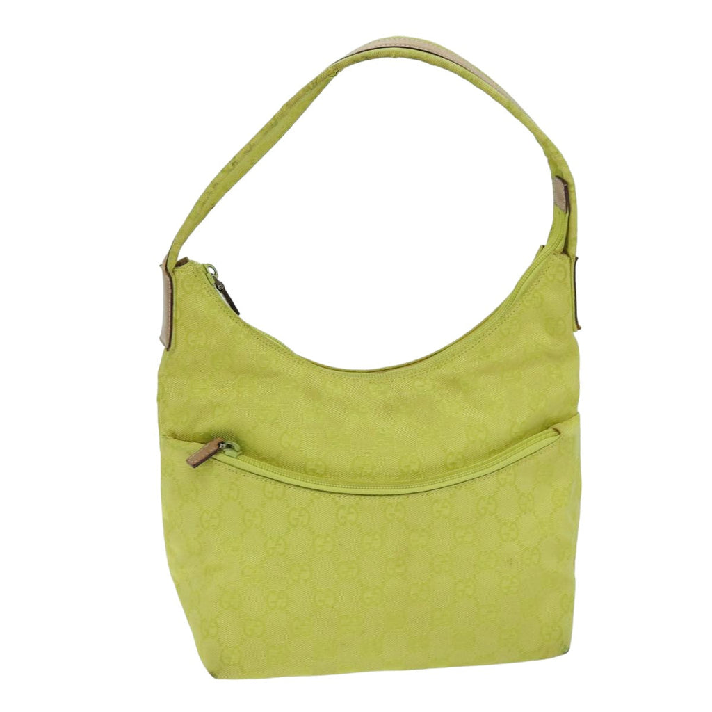 GUCCI GG Canvas Shoulder Bag Yellow 001 3386 1705 ep4269