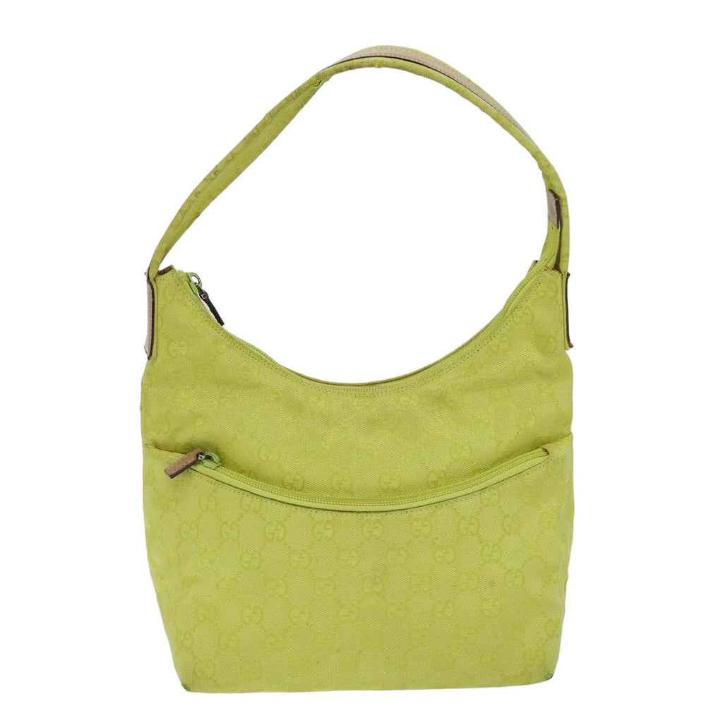 GUCCI GG Canvas Shoulder Bag Yellow 001 3386 1705 ep4269