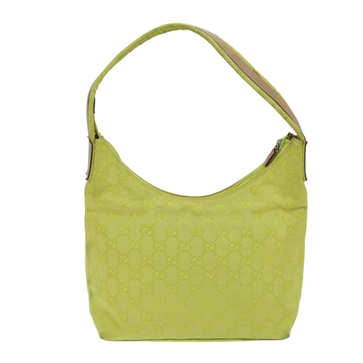 GUCCI GG Canvas Shoulder Bag Yellow 001 3386 1705 ep4269