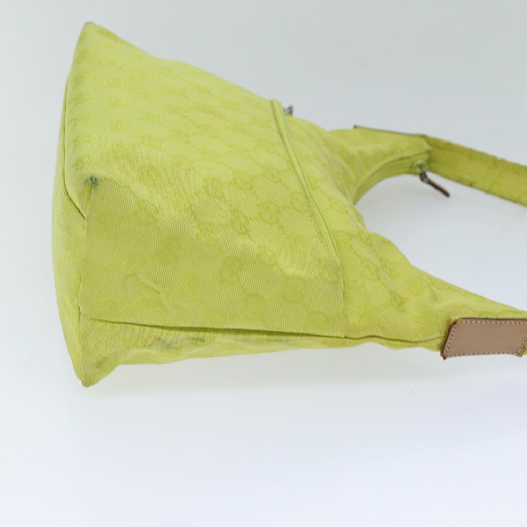 GUCCI GG Canvas Shoulder Bag Yellow 001 3386 1705 ep4269