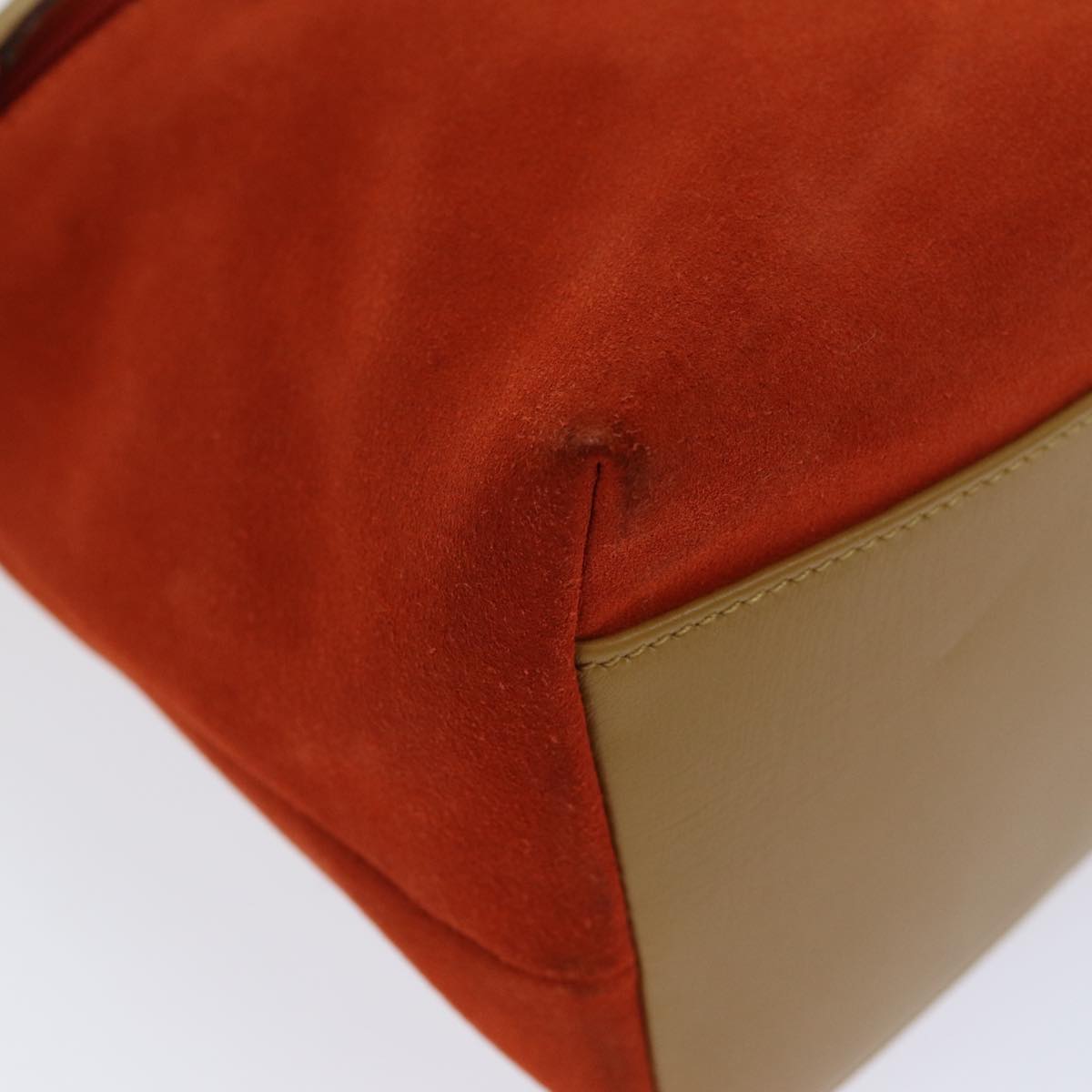 GUCCI Shoulder Bag Suede Orange 001 3386 001013 ep4272