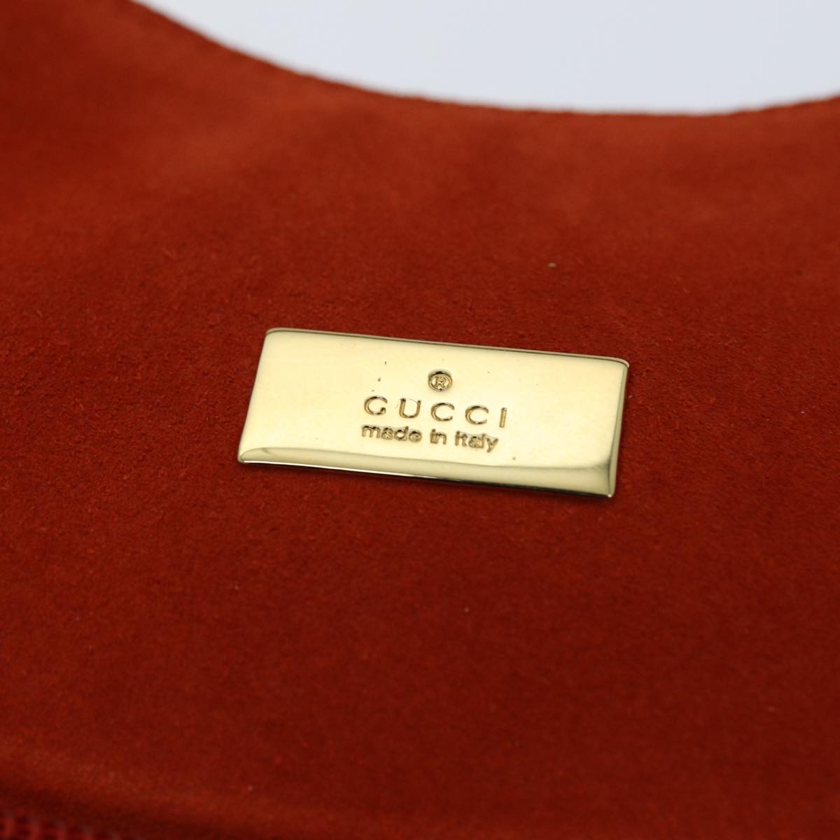 GUCCI Shoulder Bag Suede Orange 001 3386 001013 ep4272