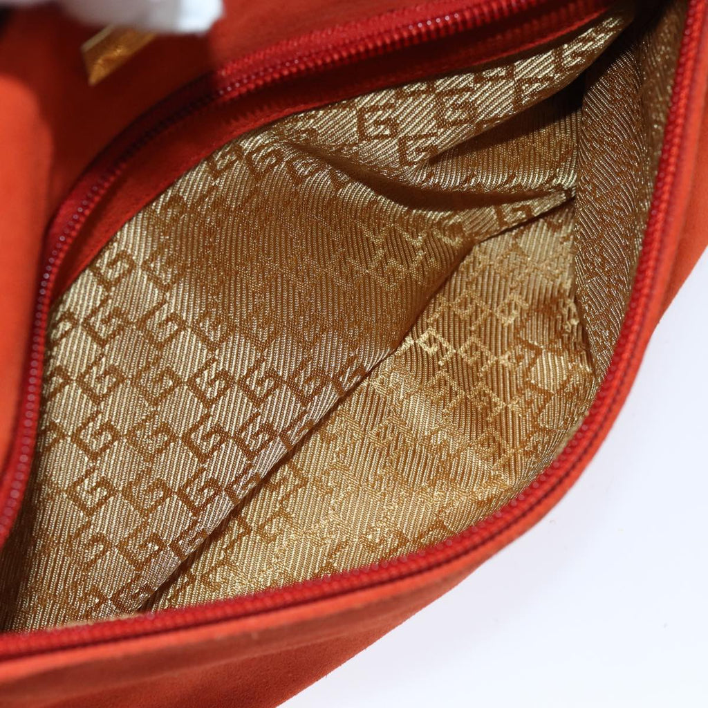 GUCCI Shoulder Bag Suede Orange 001 3386 001013 ep4272