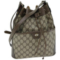 GUCCI Web Sherry Line GG Supreme Shoulder Bag Beige Red 41 02 033 ep4290