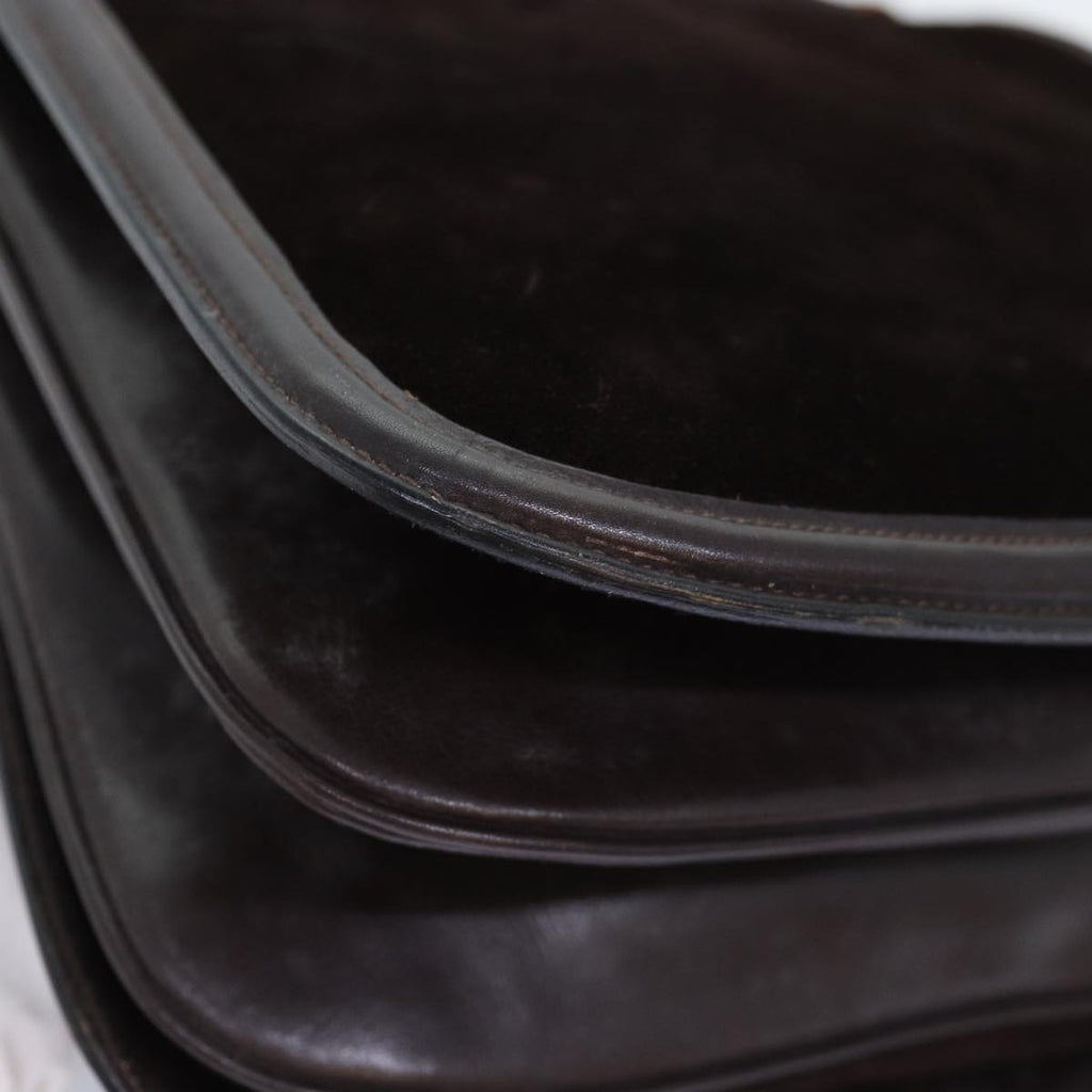 GUCCI Shoulder Bag Suede Brown ep4293