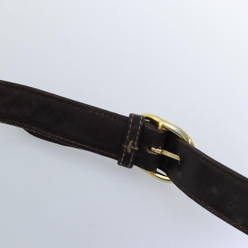 GUCCI Shoulder Bag Suede Brown ep4293