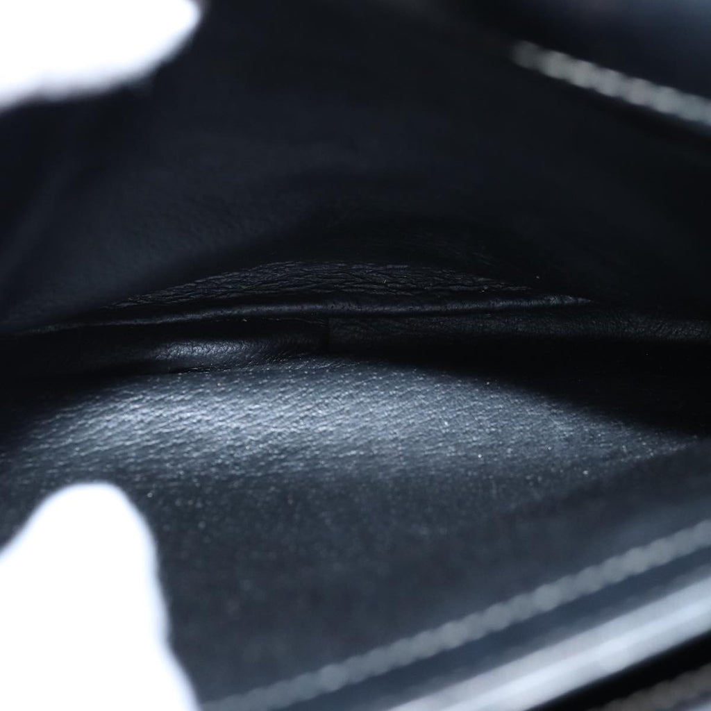 GUCCI Shoulder Bag Leather Black ep4294