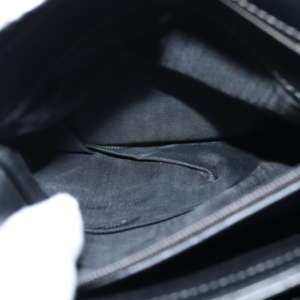 GUCCI Shoulder Bag Leather Black ep4294