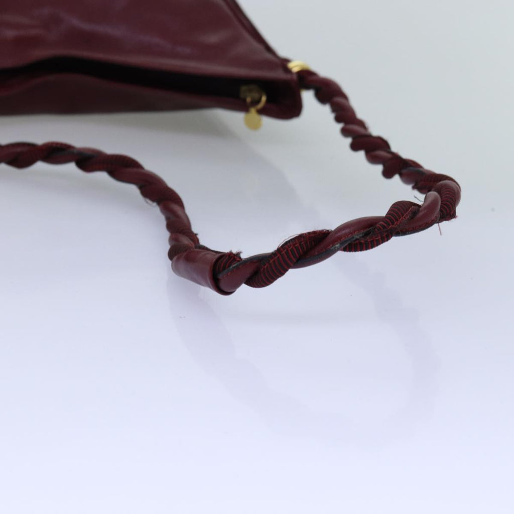 GUCCI Shoulder Bag Leather Red ep4297