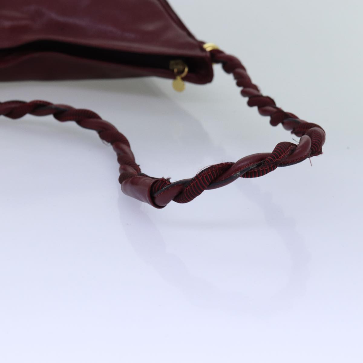 GUCCI Shoulder Bag Leather Red ep4297