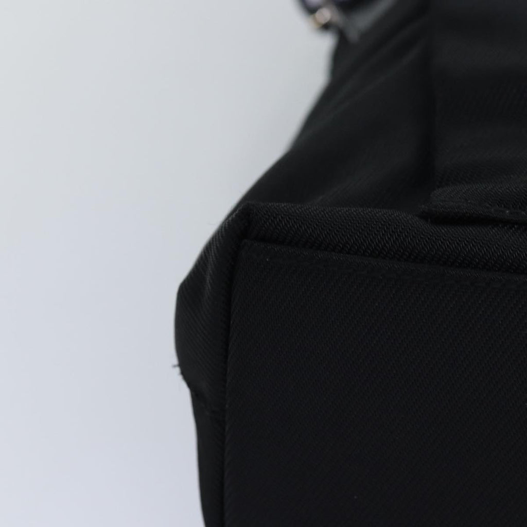 GUCCI Bamboo Hand Bag Nylon 2way Black 000 2265 0581 ep4302
