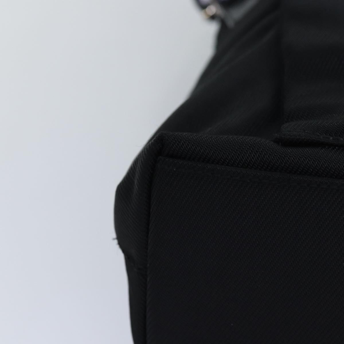 GUCCI Bamboo Hand Bag Nylon 2way Black 000 2265 0581 ep4302