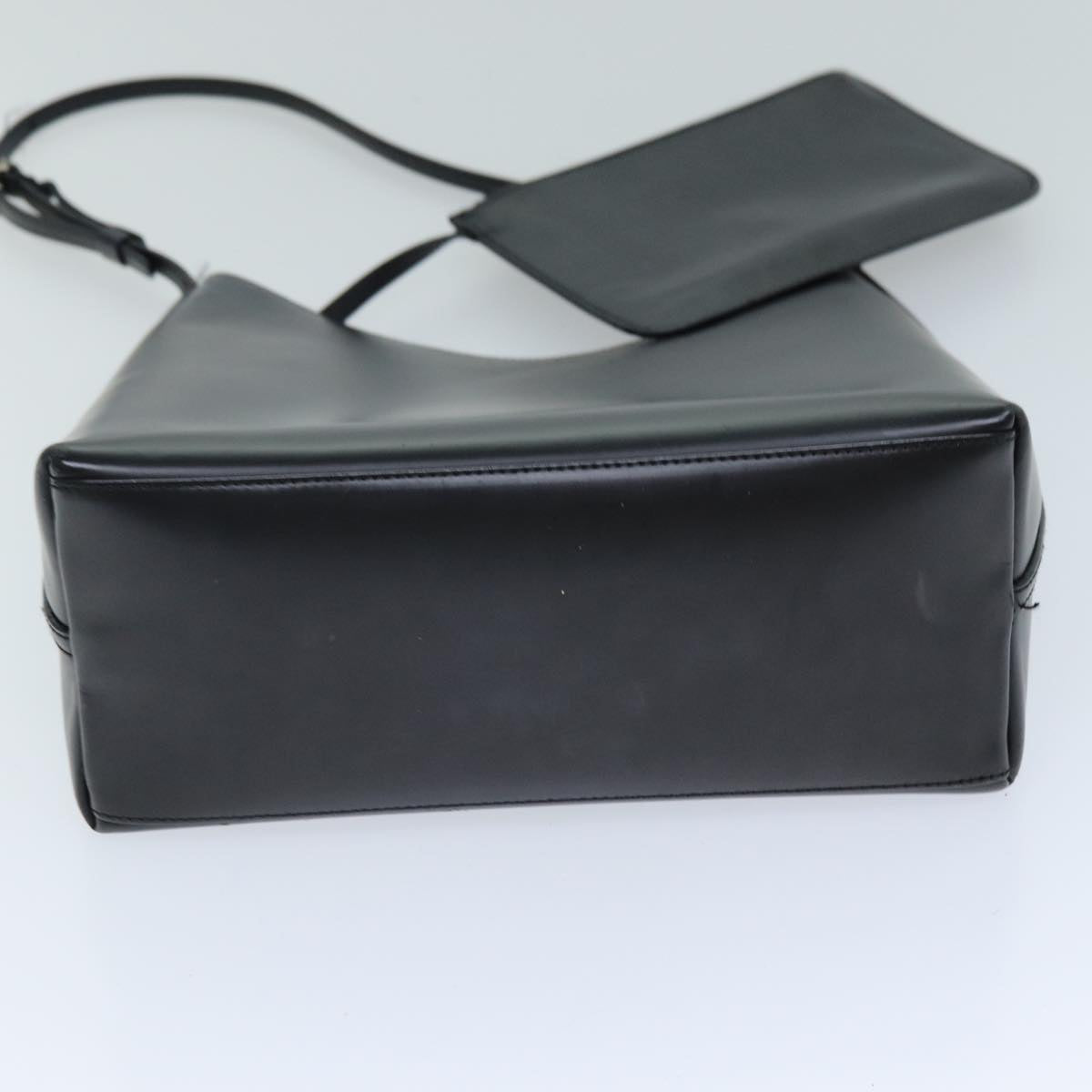 GUCCI Shoulder Bag Leather Black 001 1942 ep4306