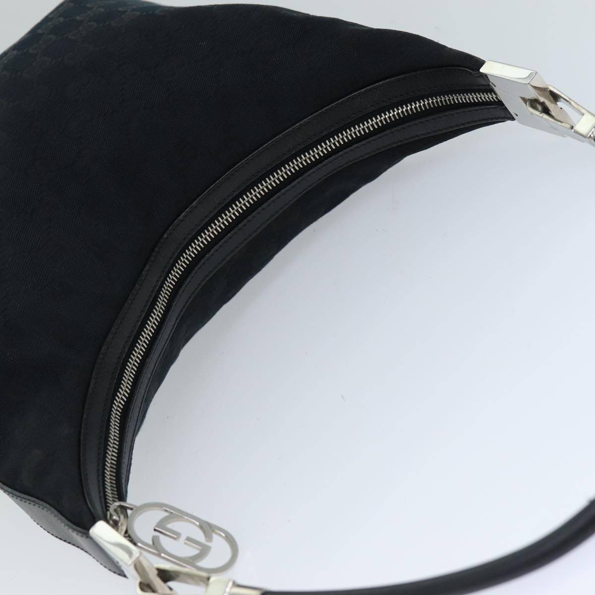 GUCCI GG Canvas Shoulder Bag Black 001 3814 ep4311