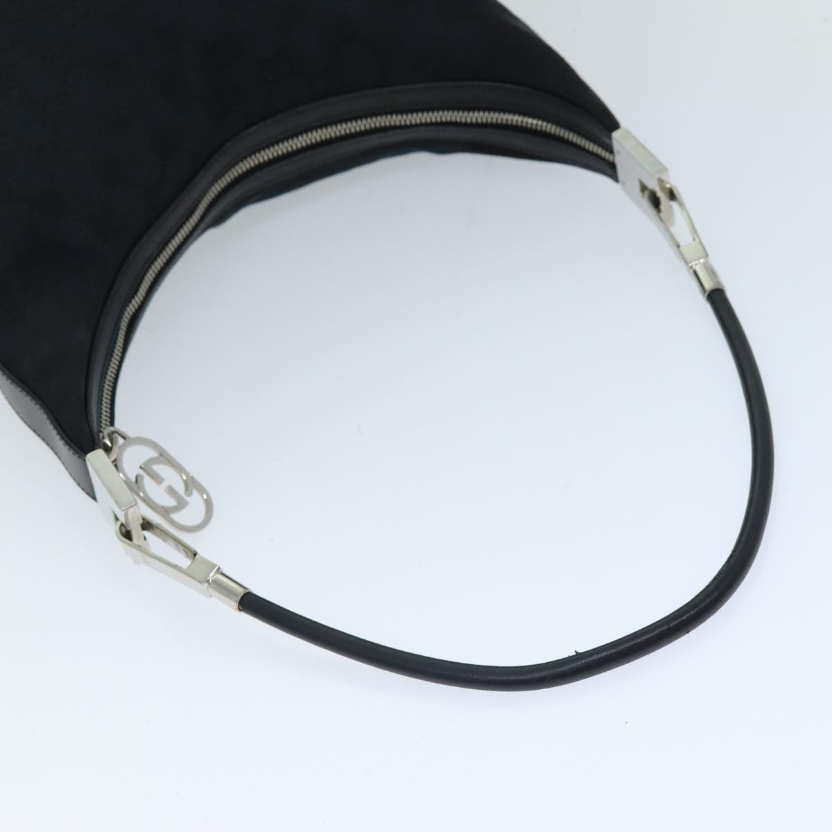 GUCCI GG Canvas Shoulder Bag Black 001 3814 ep4311